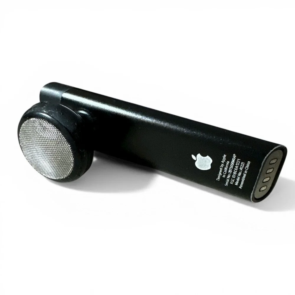 Apple‎ Bluetooth Headset Black Model A1221 Genuine Vintage UNTESTED No Charger