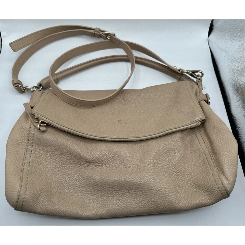 Kate Spade‎ Baby Pink Flap Purse Crossbody and Shoulder Strap