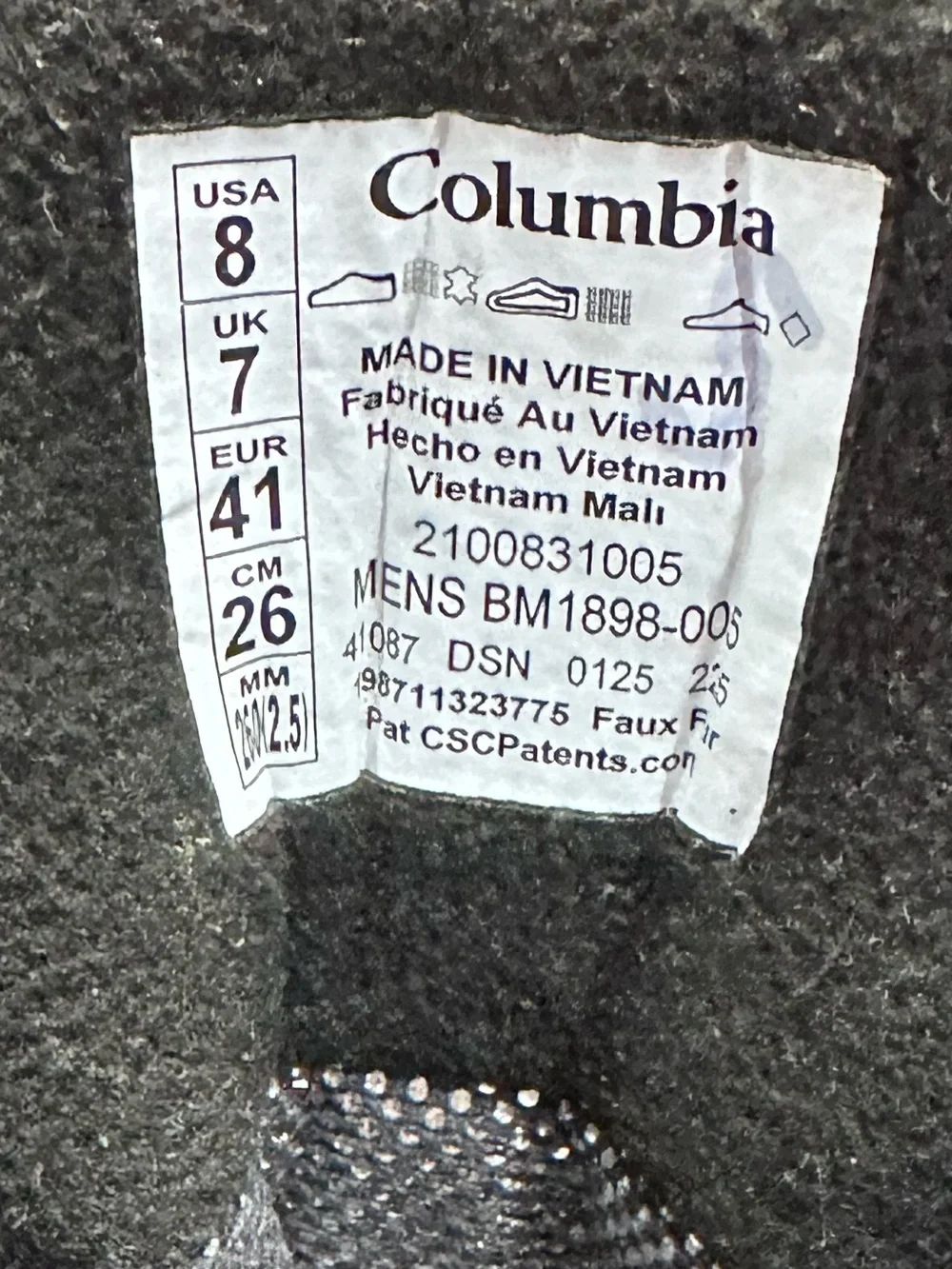 Columbia box clean