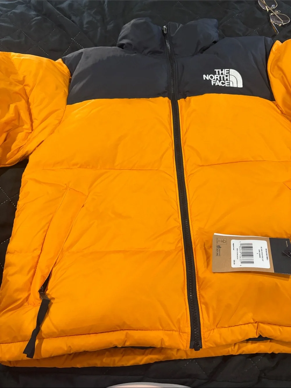 The North Face pockets use locks