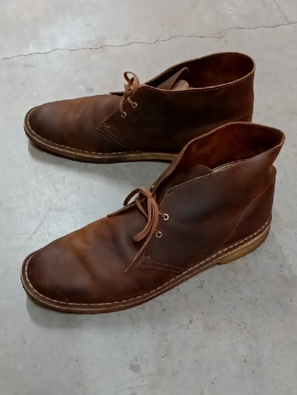 Clarks not dirty soles