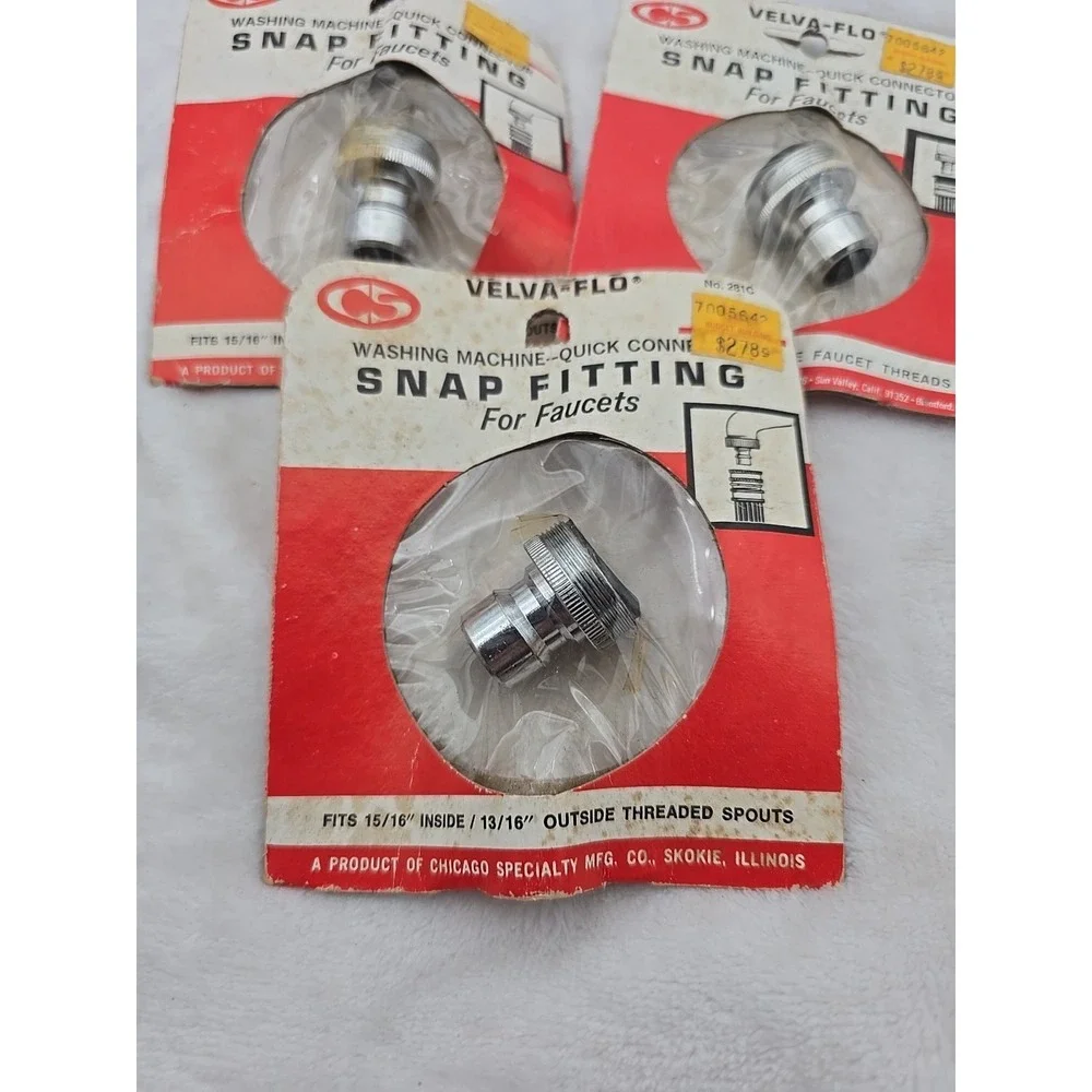 NOS Vtg CHICAGO SPECIALTY Faucet Adapte Connector Kitchen Attach  Dish‎ Wash