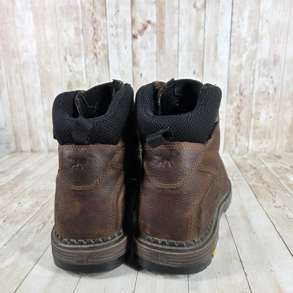 Irish Setter 83608 Work Boots Mens Size 11 D Brown‎ Leather Waterproof Vibram