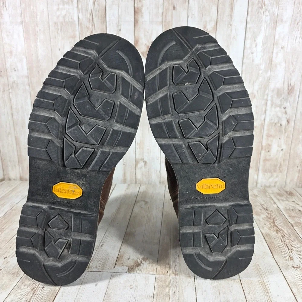 Irish Setter 83608 Work Boots Mens Size 11 D Brown‎ Leather Waterproof Vibram
