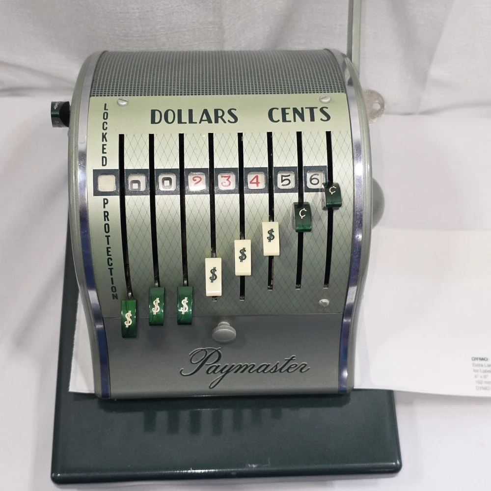 N/A vintage paymaster