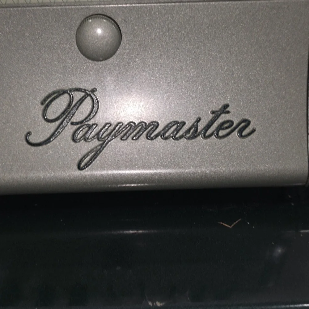 N/A vintage paymaster