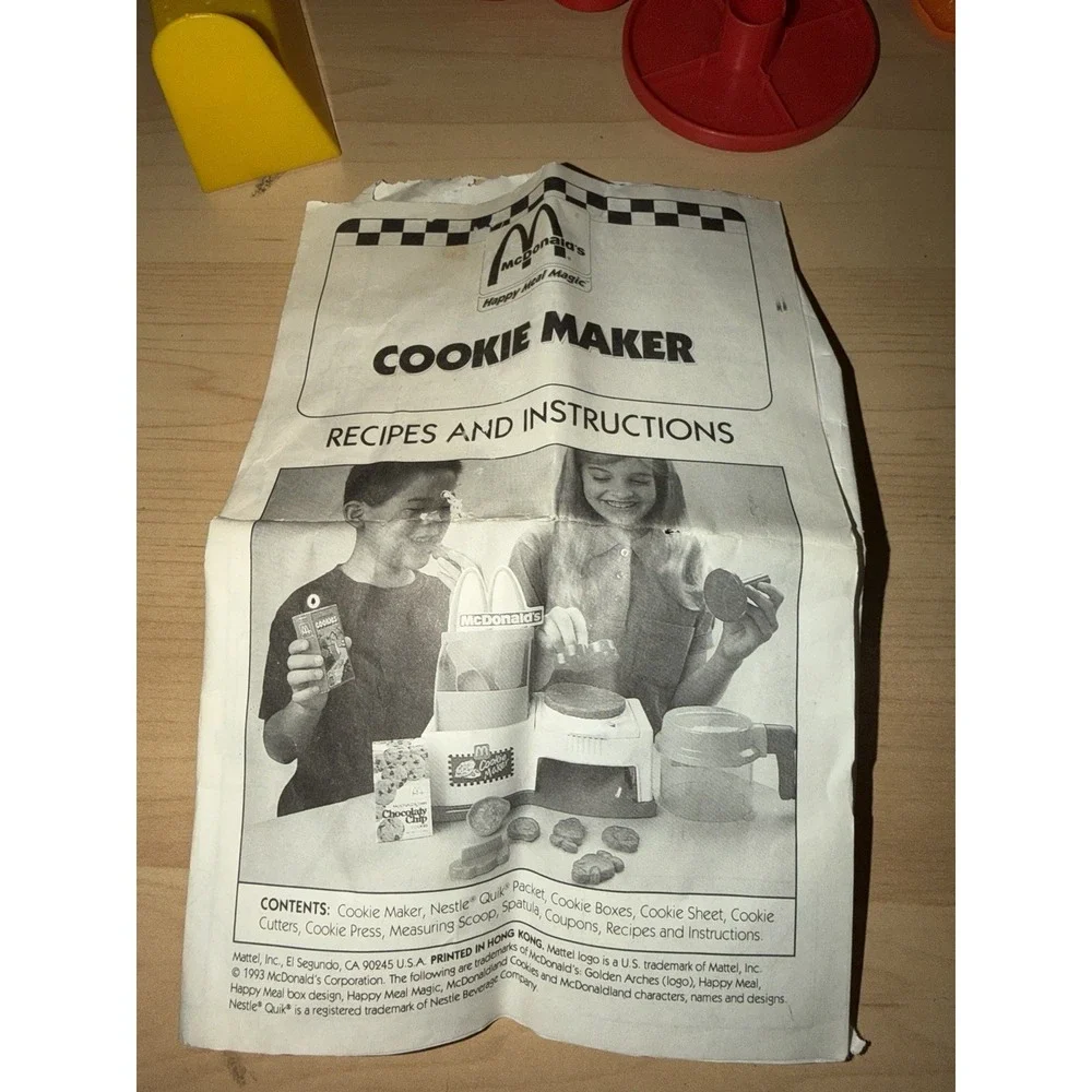 McDonalds vintage 93
