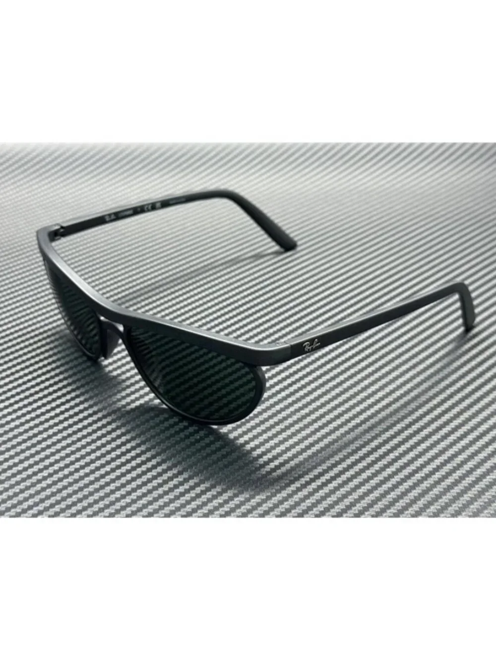 New Ray-Ban Men Matte Black Sunglasses 59-20-145
