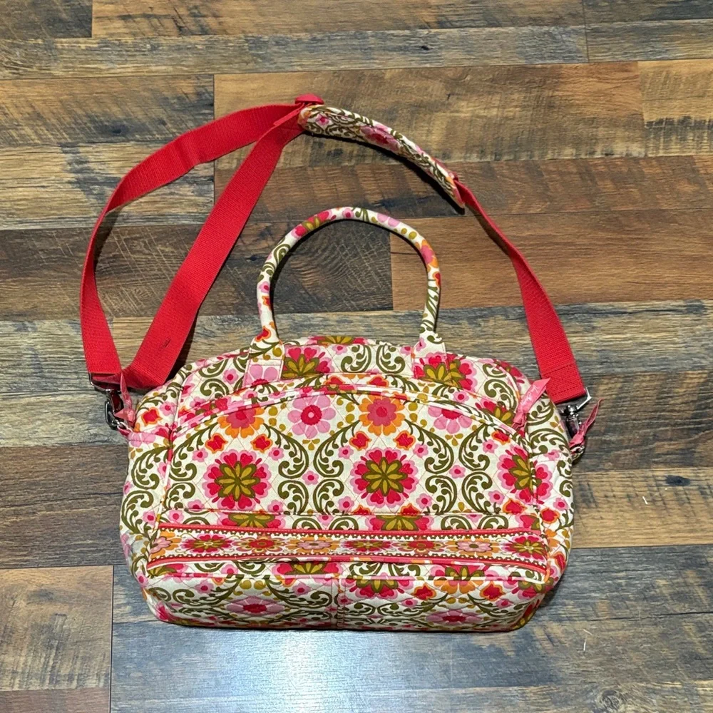 Vera Bradley‎ Metropolitan Folkloric laptop travel weekender bag