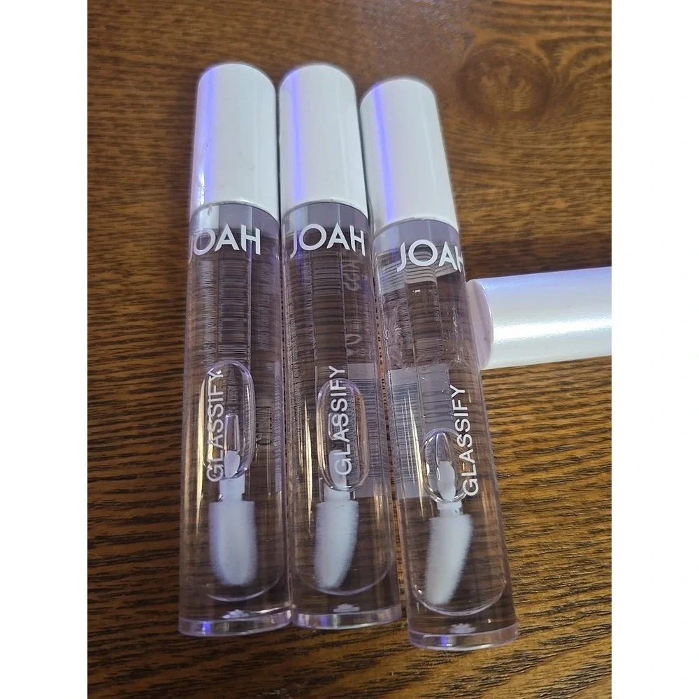 Joah Glassify High Shine Lip Gloss Glo 01 Crystal Ball GL001*NEW*  Lot Of 3‎