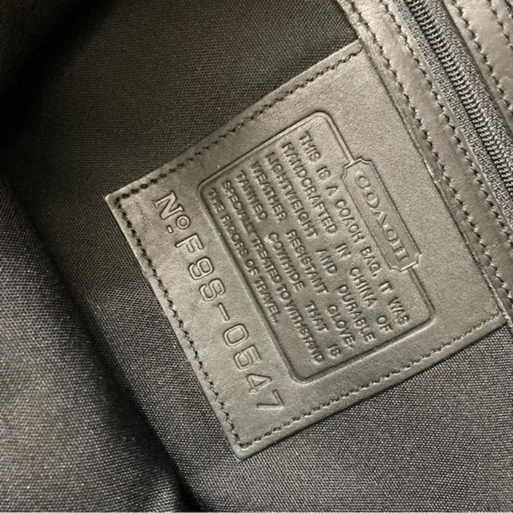 Coach rare vintage travel backpack #0547 unisex