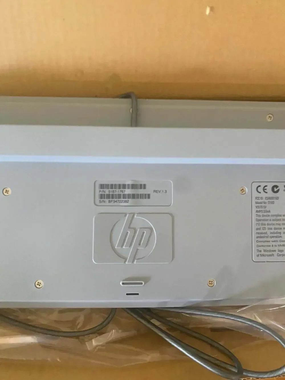 HP wired desktop