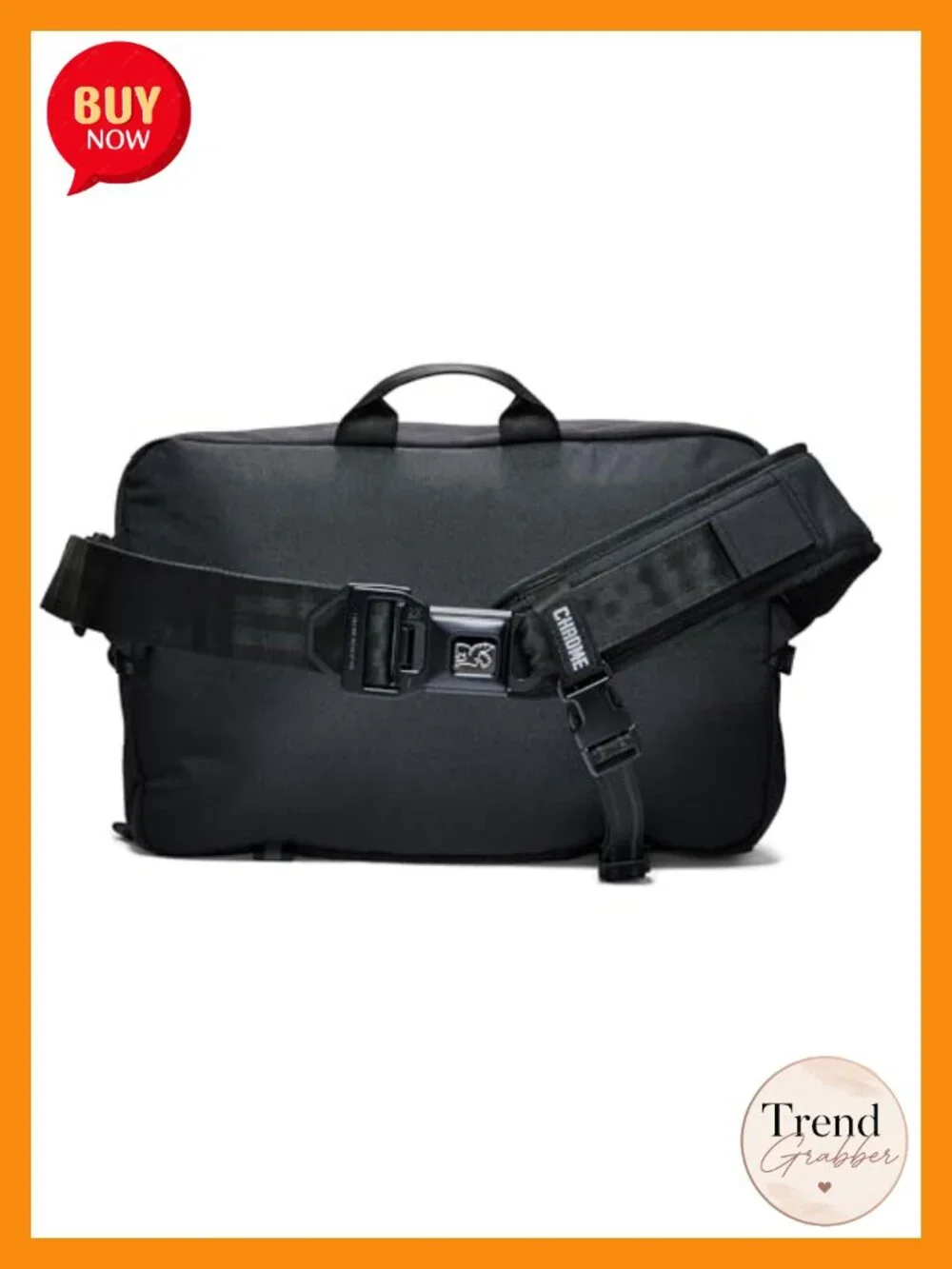 Chrome Kadet Max Messenger Bag Sling Backpack 15L Water Resistant