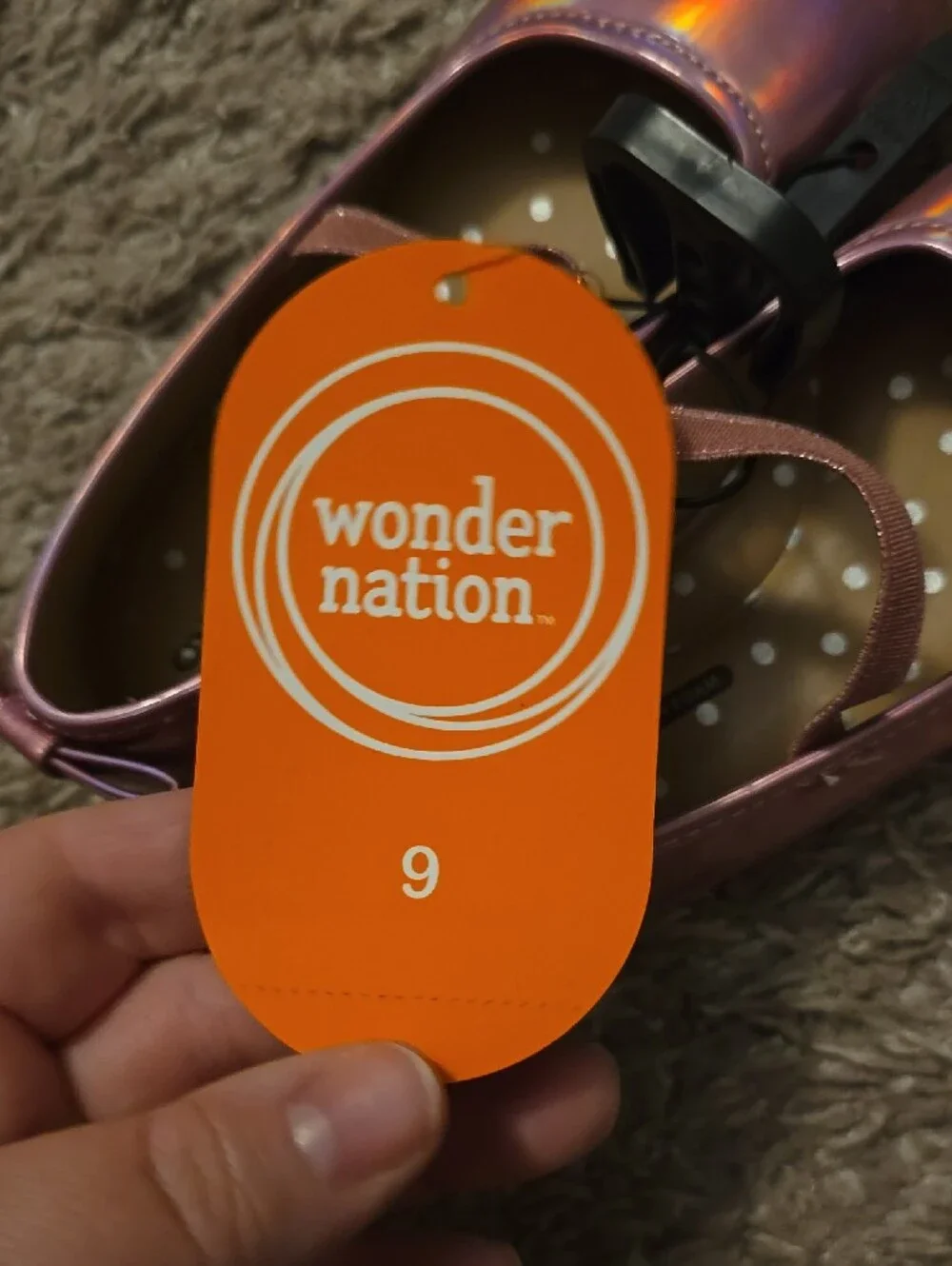 wonder nation strap pink comfort