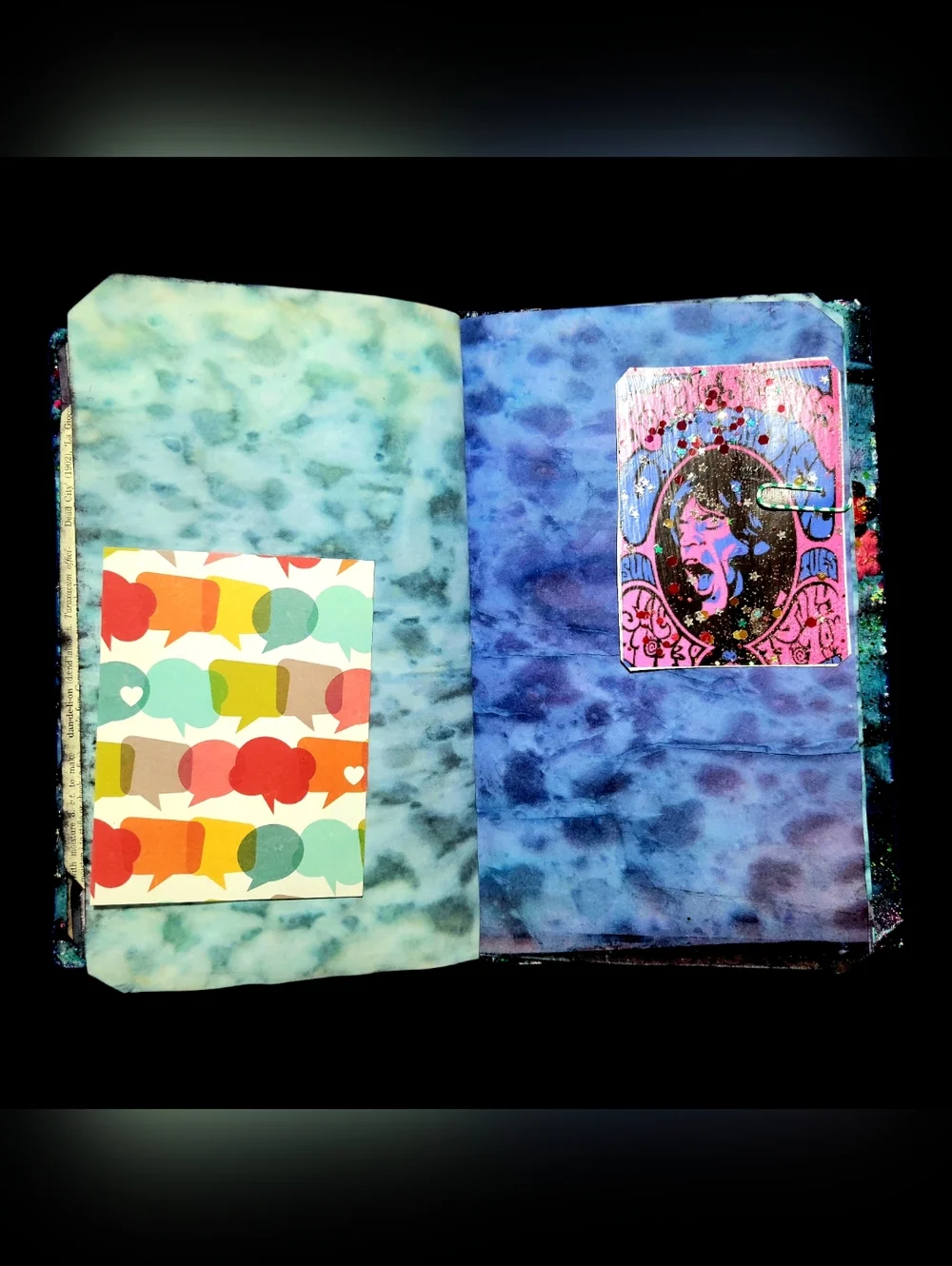 Grateful Dead Music Inspired Junk Journal Handmade Vintage Creative Notebook