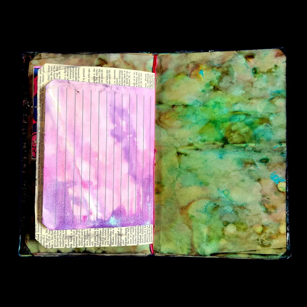 The Doors  Music Inspired Junk Journal Handmade Vintage Retro Creative Notebook