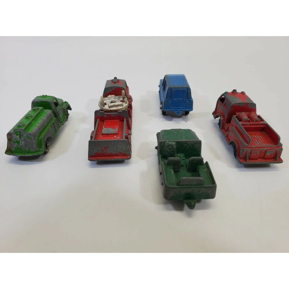 Lot Vintage Diecast TootsieToy Matchbox Cars‎ Truck Tractors Trailers Mixed