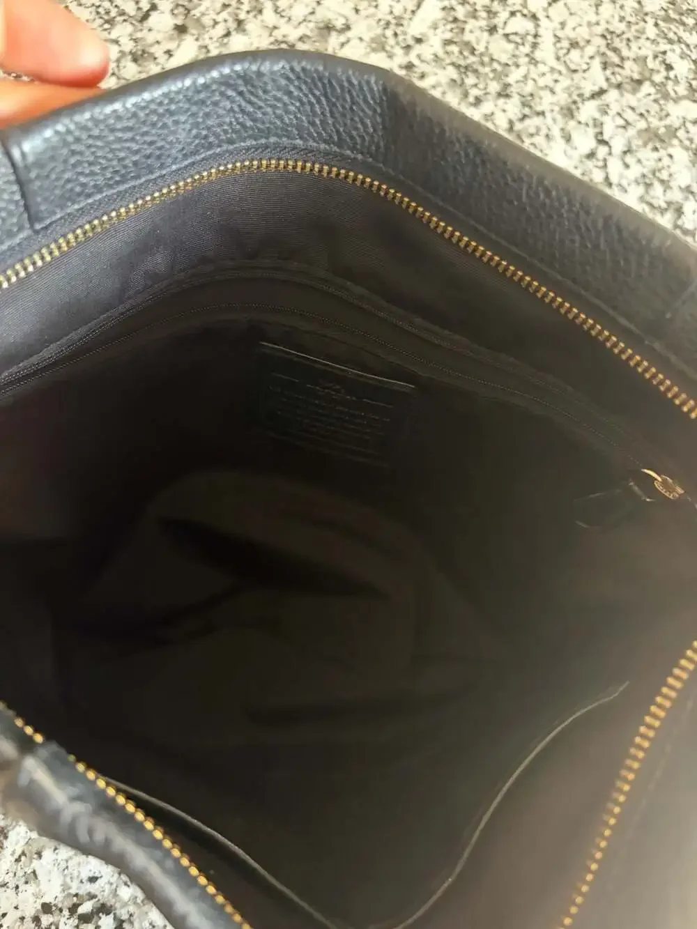 Coach classic pebble