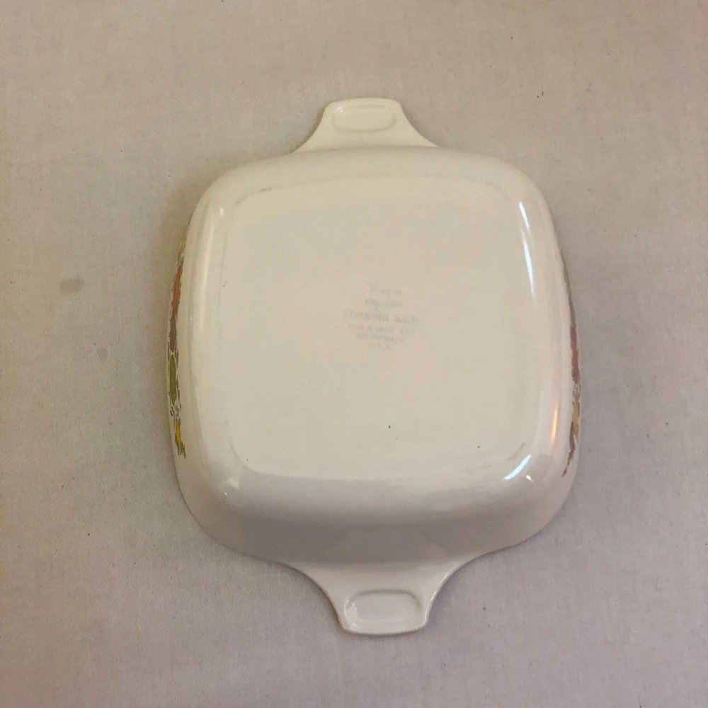 Corning Ware Mini Casserole Dish Spice of Life  P-41-B  1 3/4 Cup Vintage