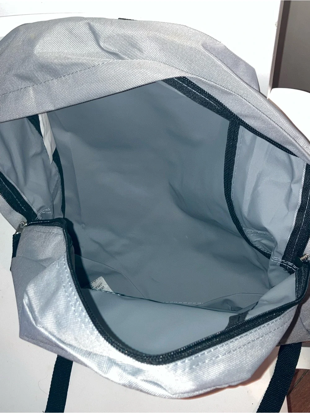 Light Gray Backpack