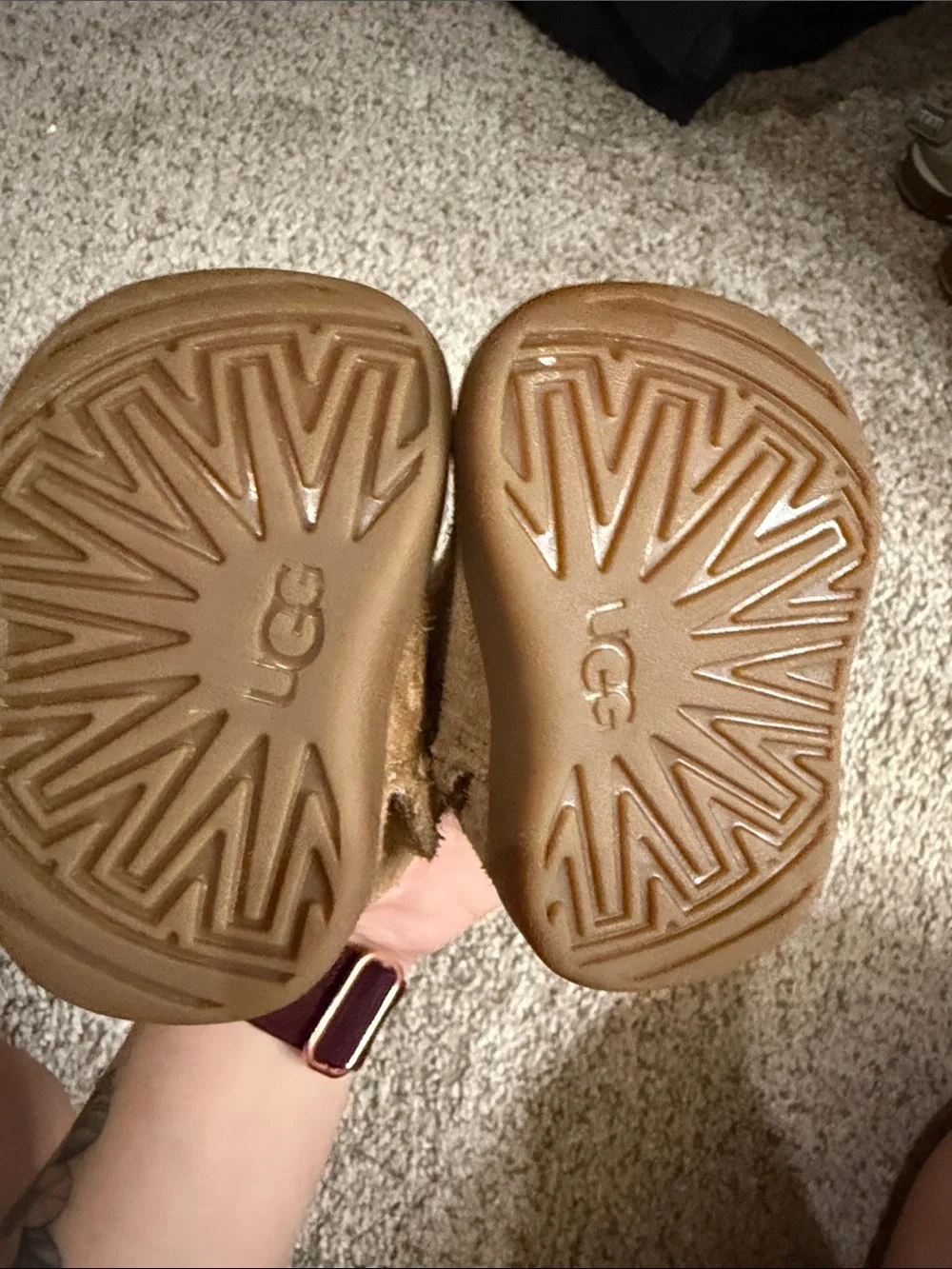 UGG soft suede