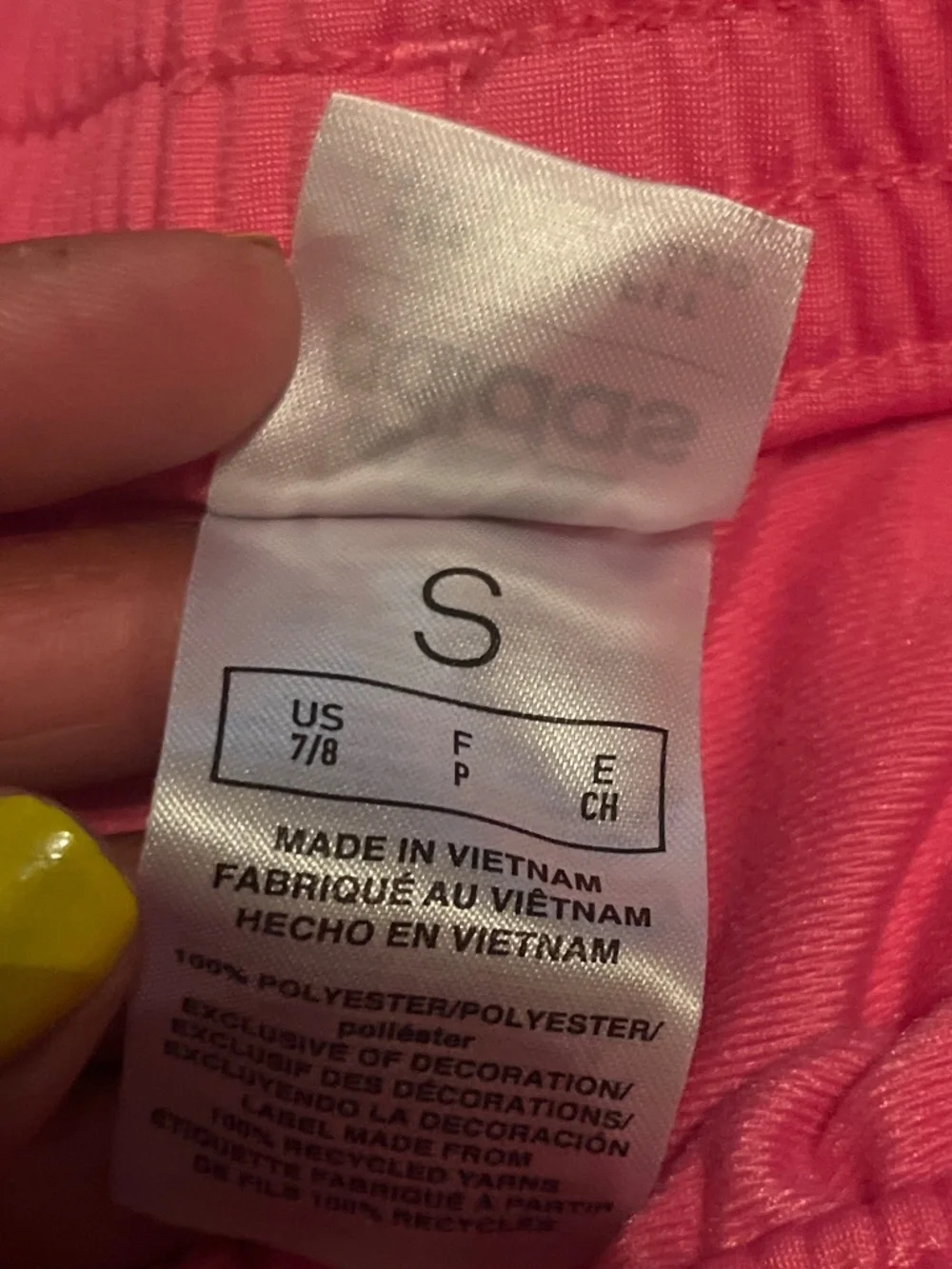 Pink adidas girls Fit