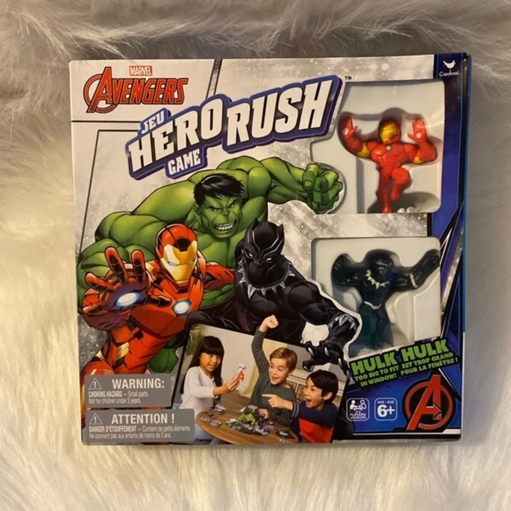 Marvel Avengers‎ Jeu Hero Rush Lids Kids Board Game