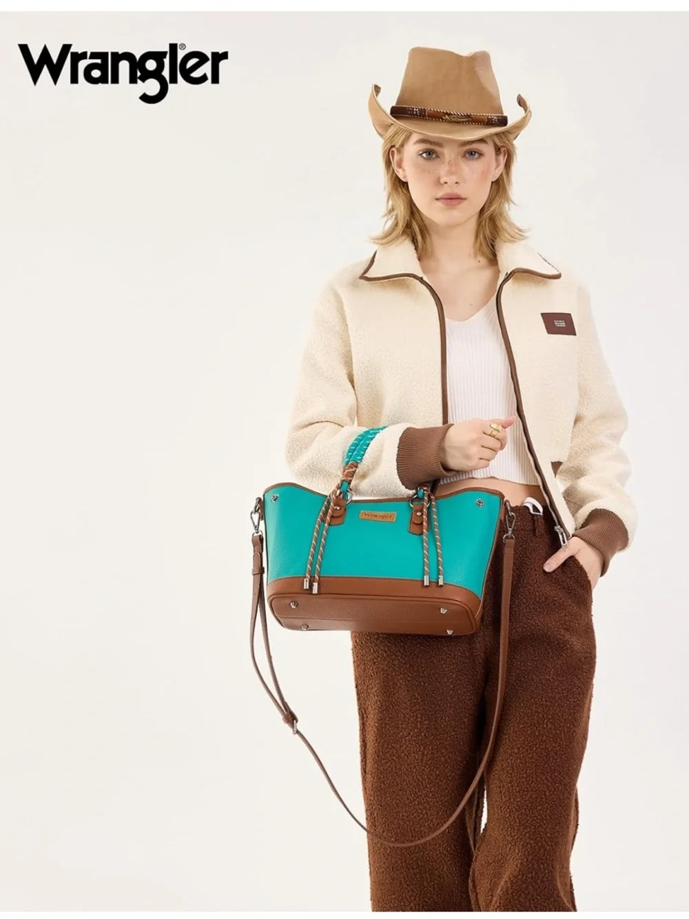 Wrangler satchel vibrant