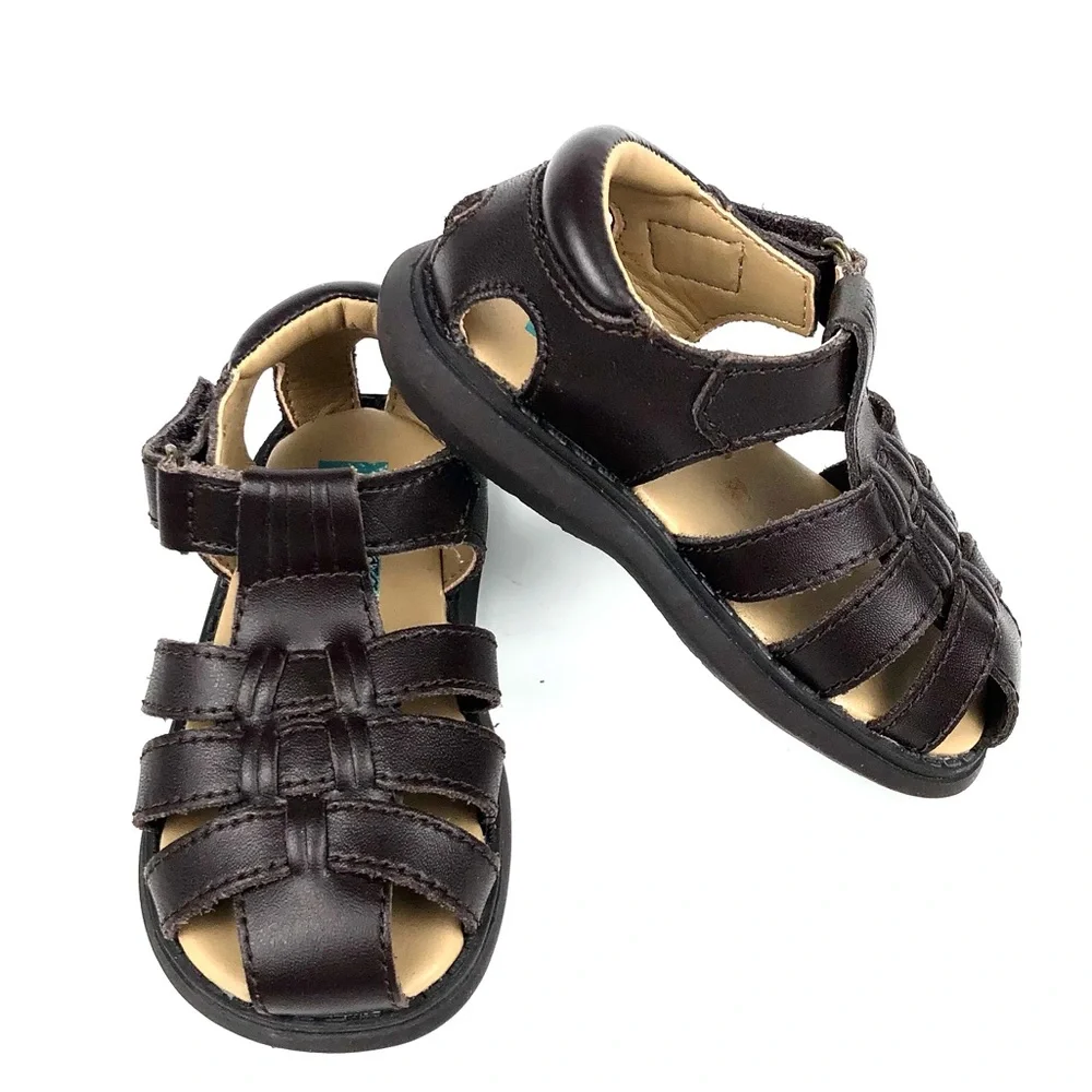 Scott David brown leather