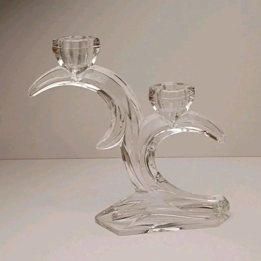 Dalzell Viking Glass Company vintage double