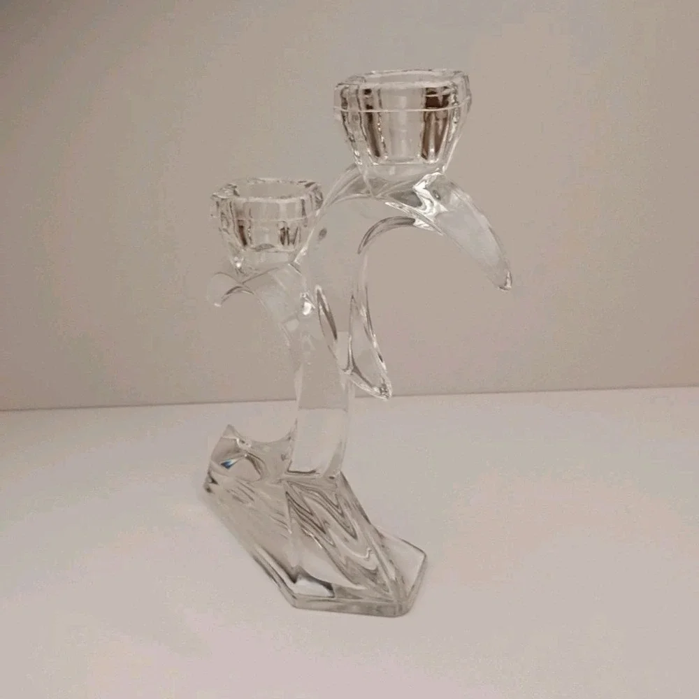 Dalzell Viking Glass Company vintage double