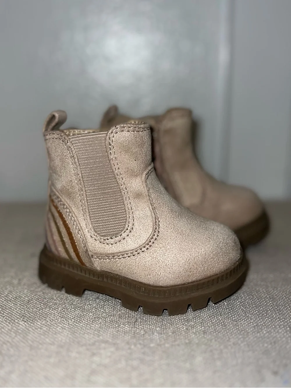 Wonder Nation Infant Girls’ Chelsea Boots
