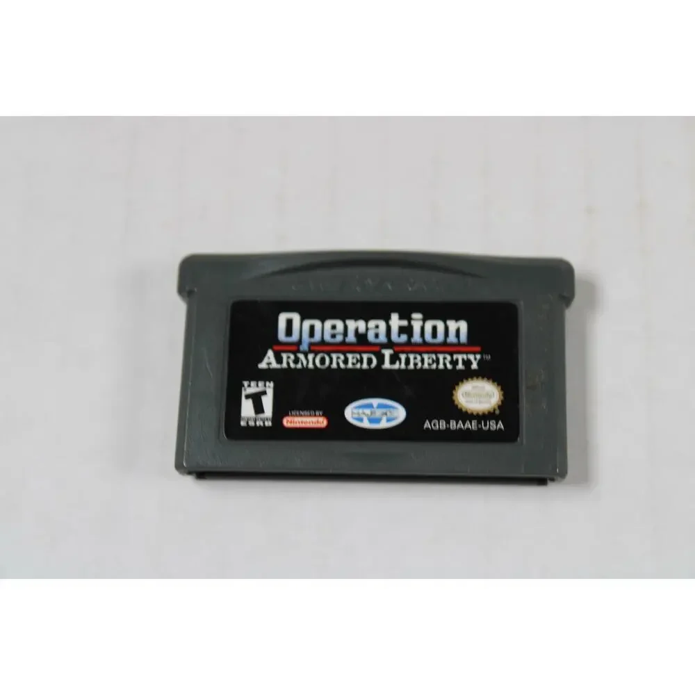 Operation Armored Liberty (Nintendo Game Boy Advance, 2003, GBA) cart only