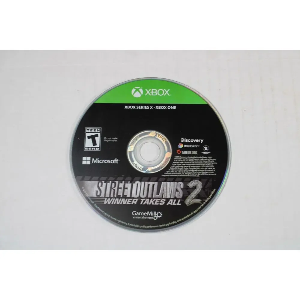 Street Outlaws 2: Winner Takes All (Microsoft Xbox One-Series X) Disk Only