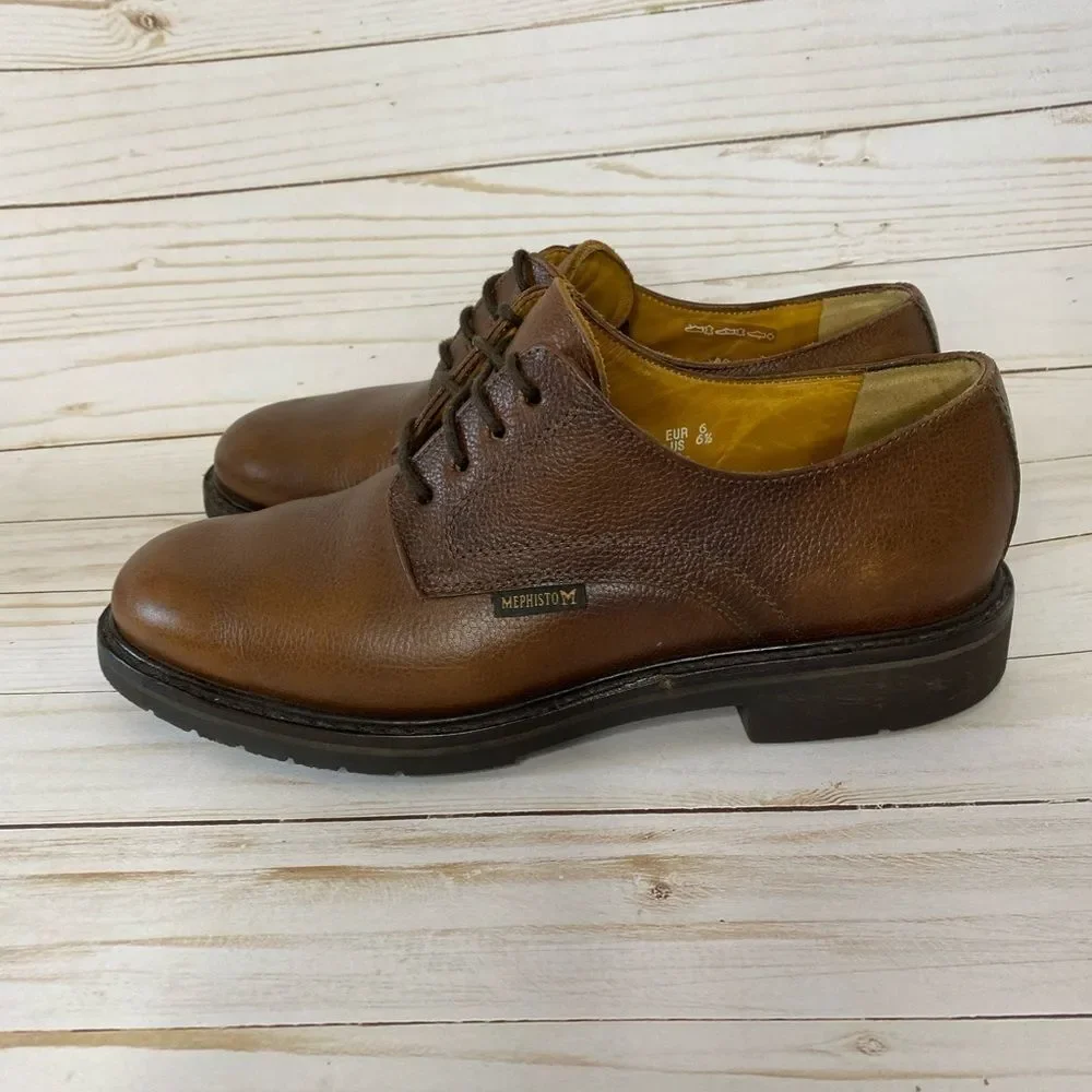 Mephisto Luxury Lace Up Dress Oxford GUC Sz 6.5