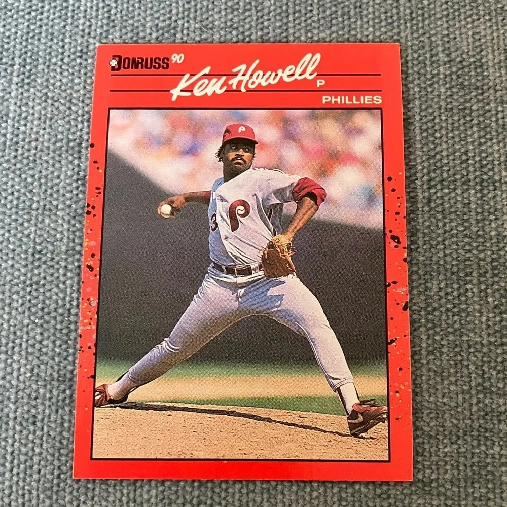 1990 Donruss Philadelphia Phillies Baseball Card Trading Card