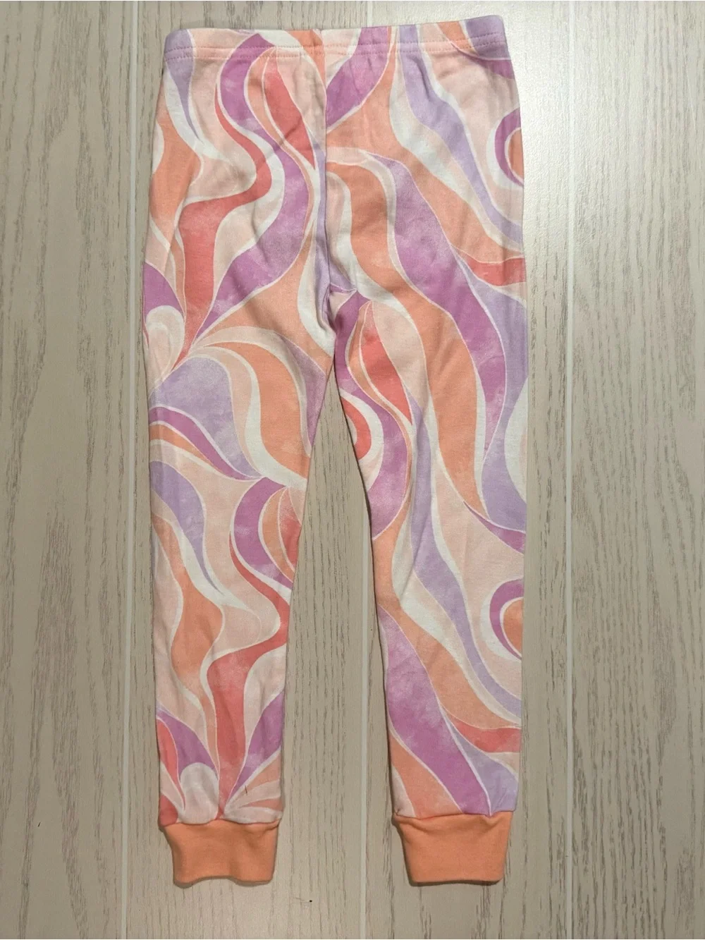 Carter’s Toddler Girls 4T 2pc‎ Pajama Set Peach Purple Swirl NWT