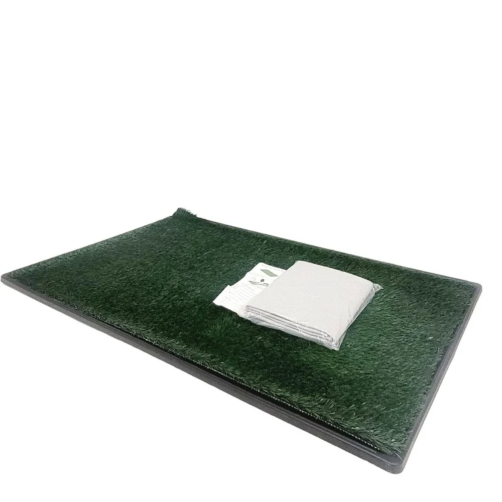Grass Pad for Dog Large Size 35x22 Potty Training‎ Turf Reusable Pee Pad