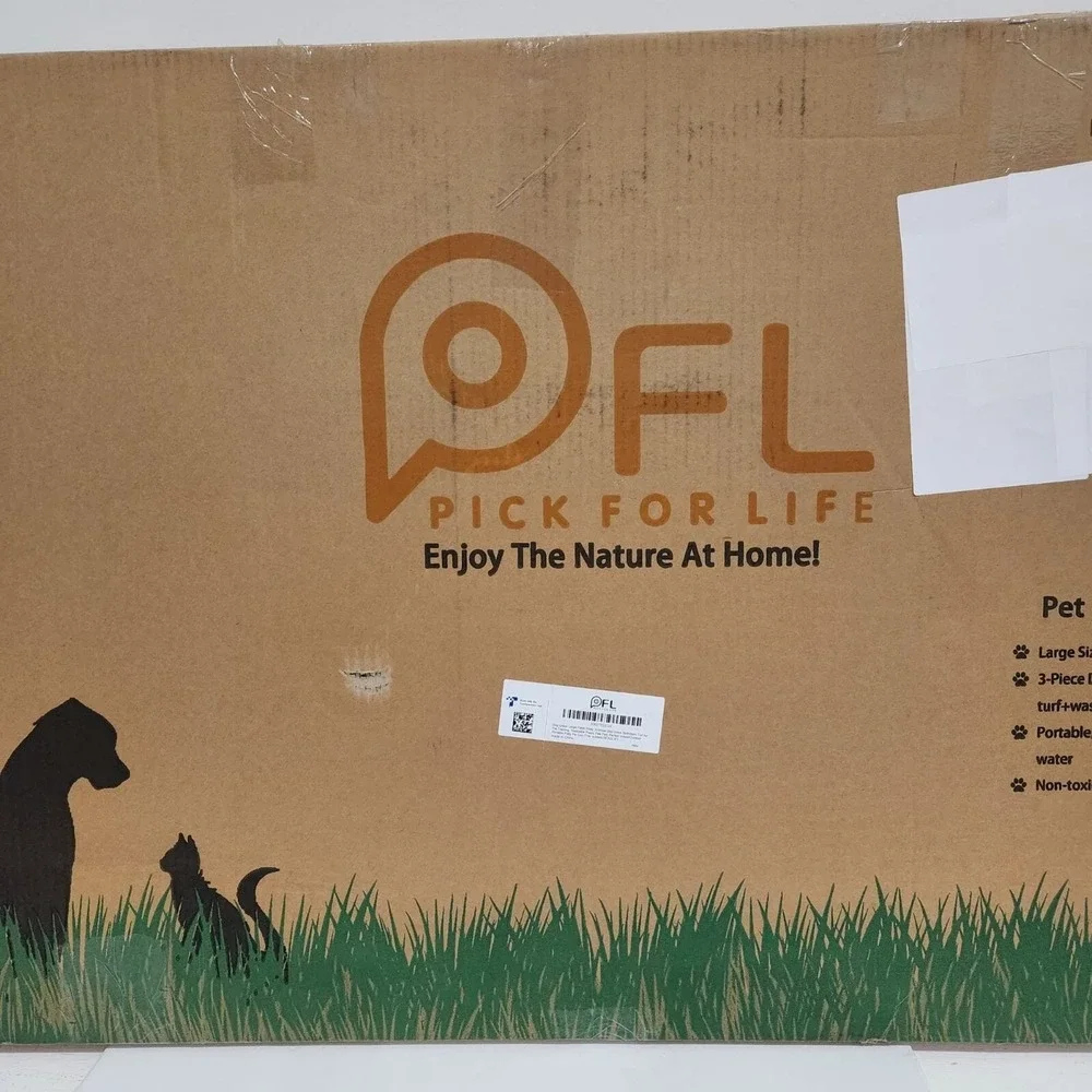 Grass Pad for Dog Large Size 35x22 Potty Training‎ Turf Reusable Pee Pad