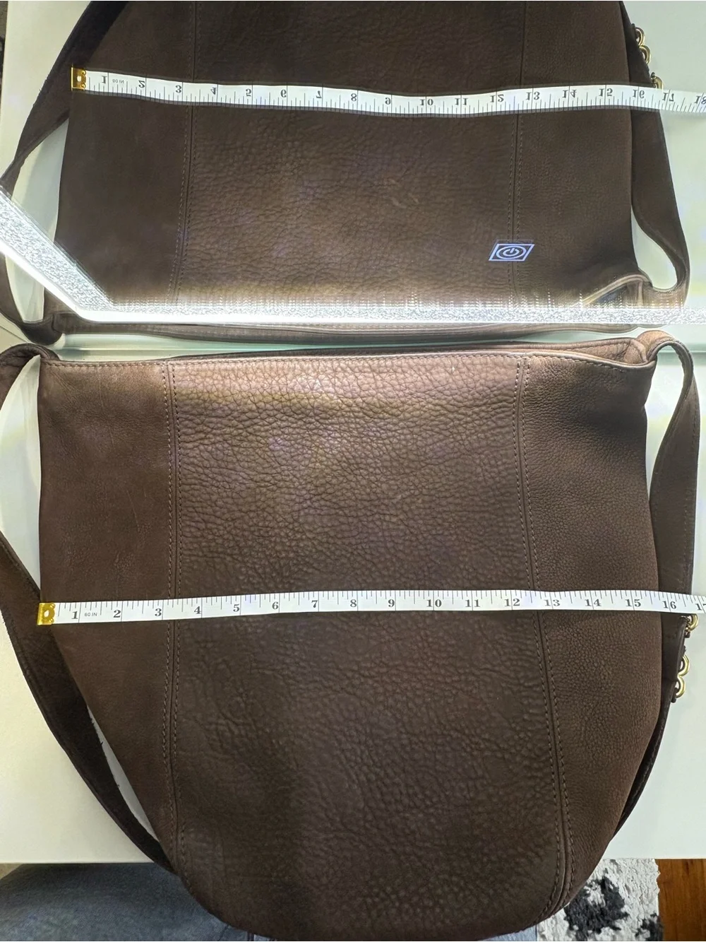 Coach pebbled leather