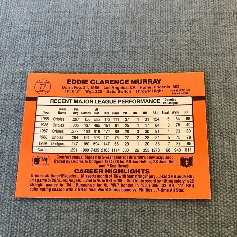 Donruss see pictures