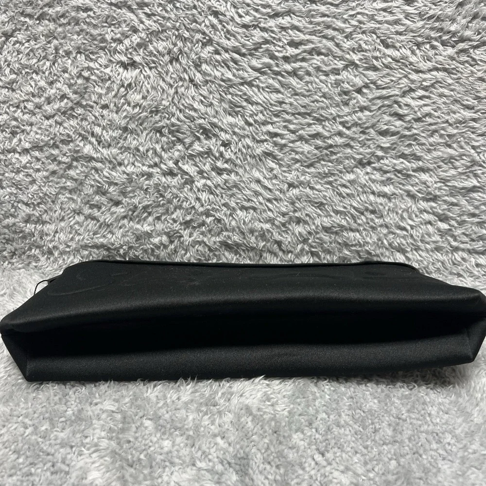 Skims Neoprene Pouch Bag Black Water Resistant Make‎ Up Toiletry Travel Clutch
