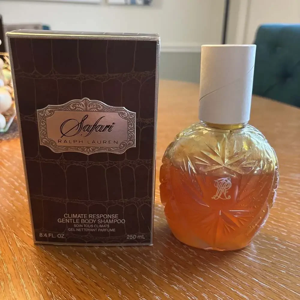 Safari By Ralph Lauren Climate Response Gentle Body Shampoo 8.5oz ReadD..90%FULL