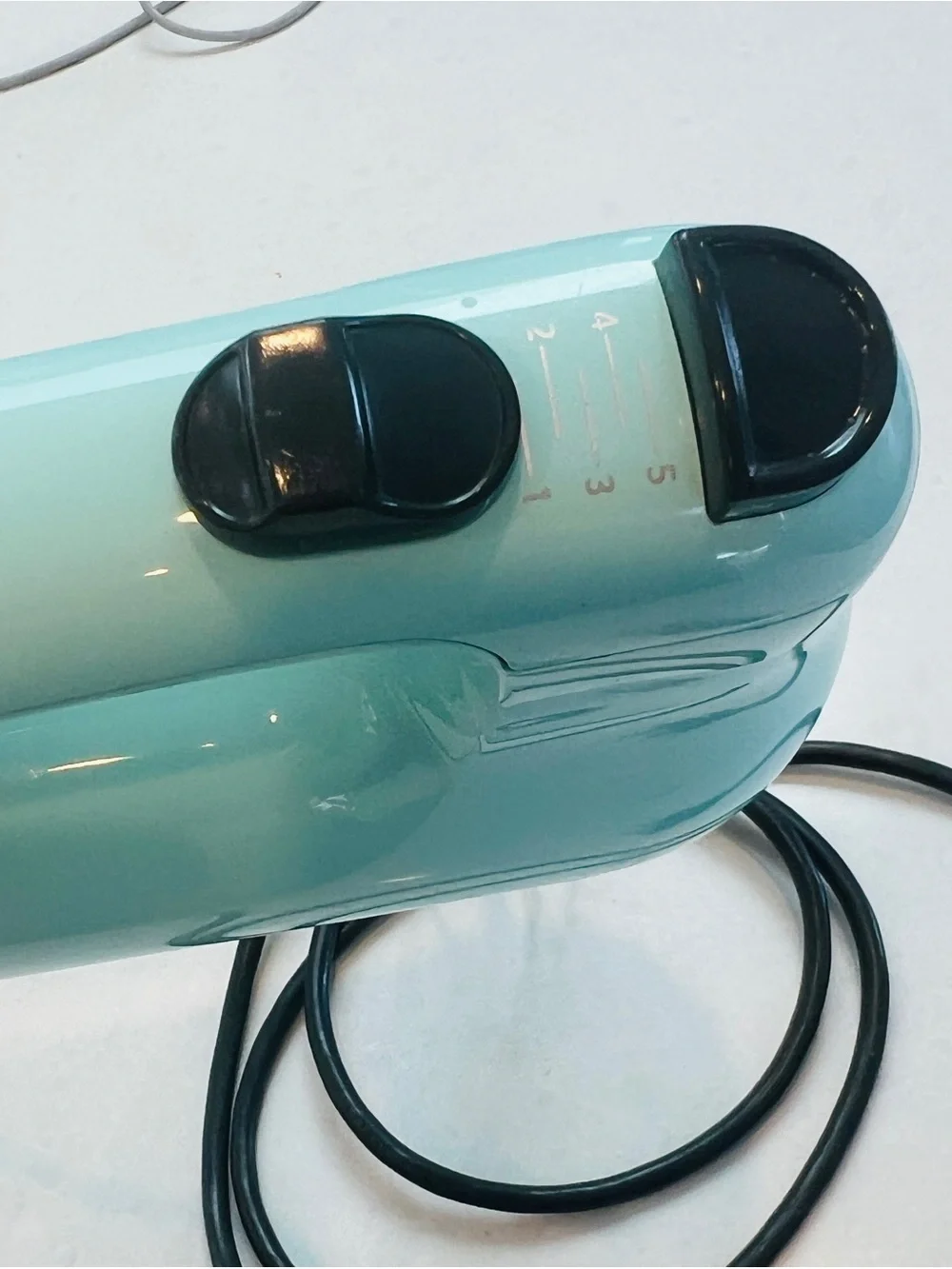 Kitchen Aid Classic 5-Speed Hand Mixer in Light Aqua Turquoise