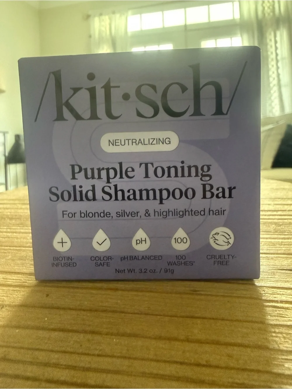 Kitsch neutralizing purple