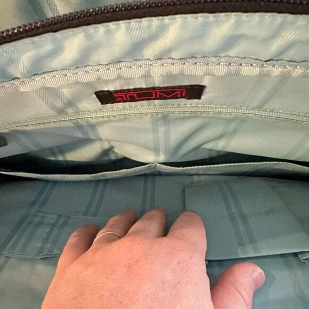 Tumi black nylon