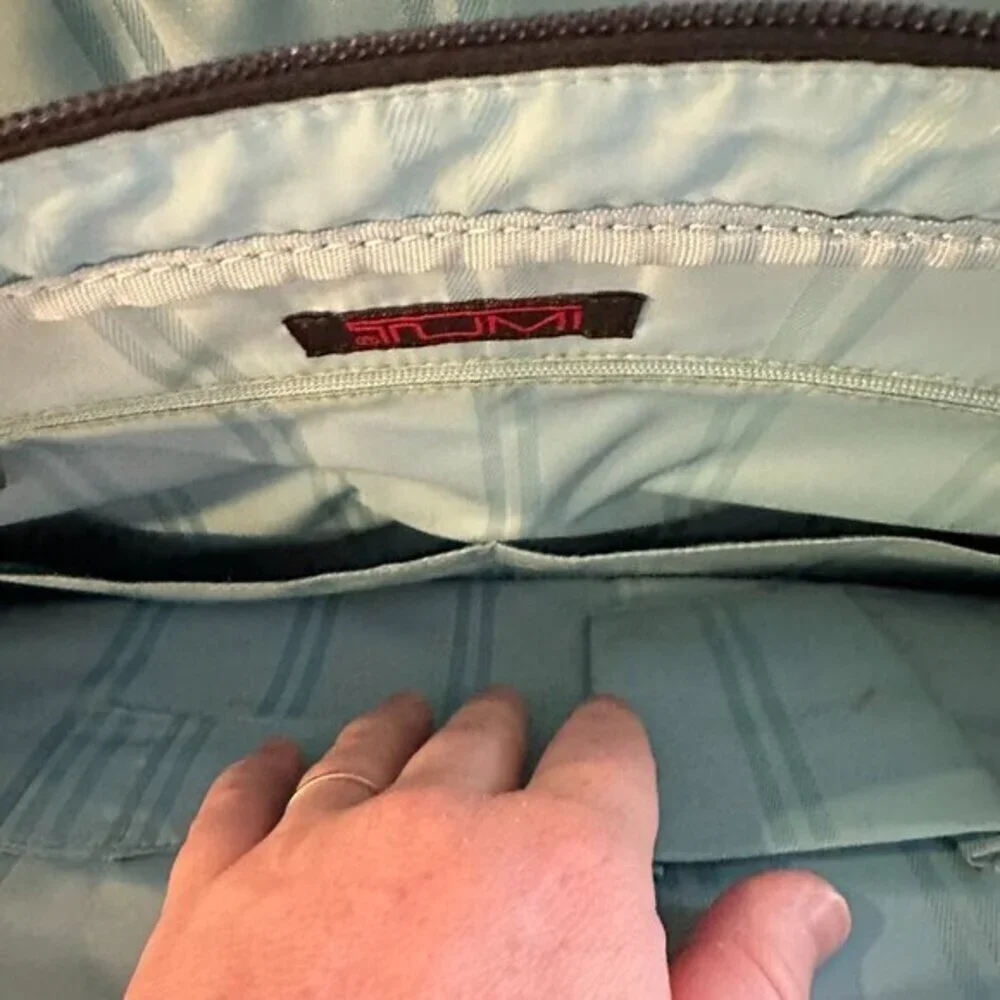 Tumi black nylon