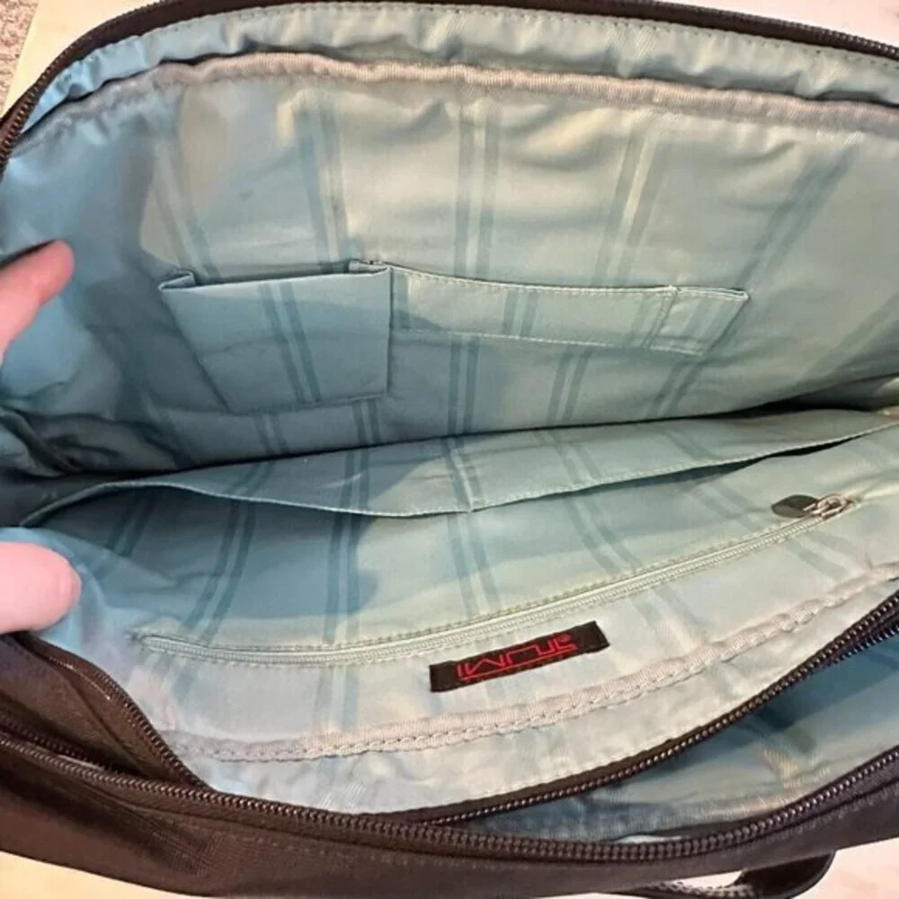 Tumi black nylon