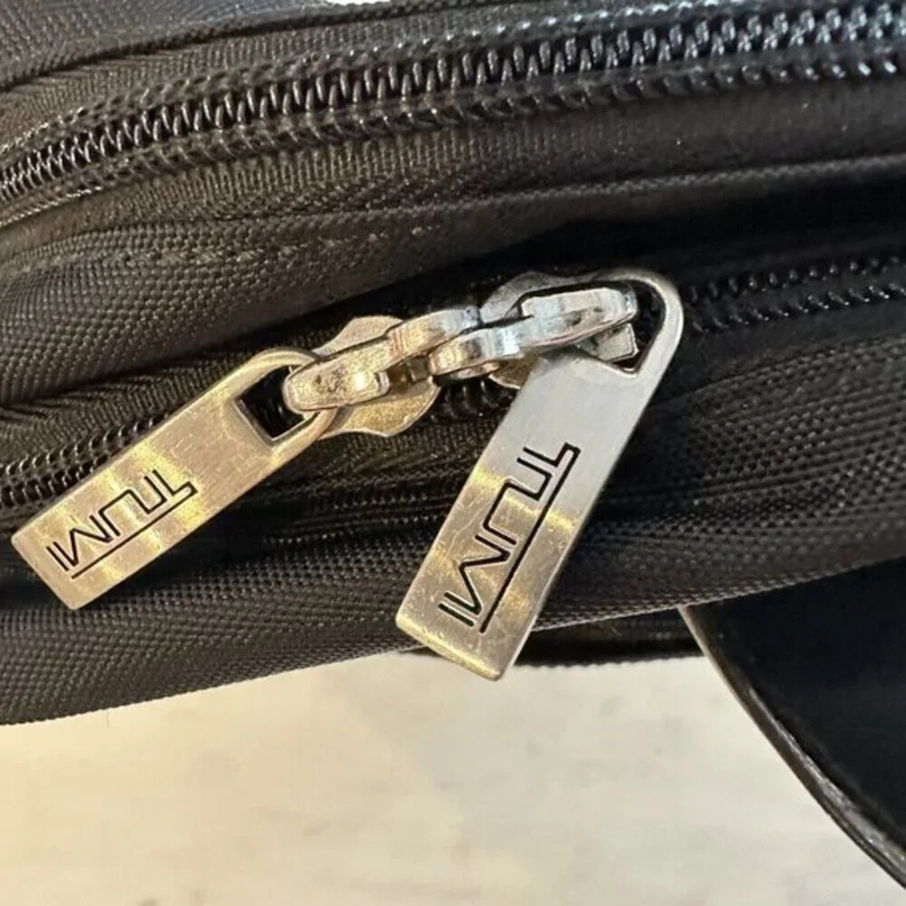 Tumi black nylon