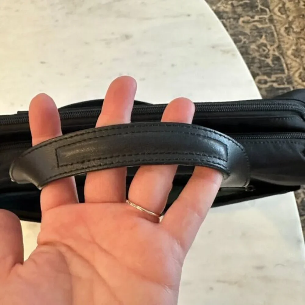 Tumi black nylon
